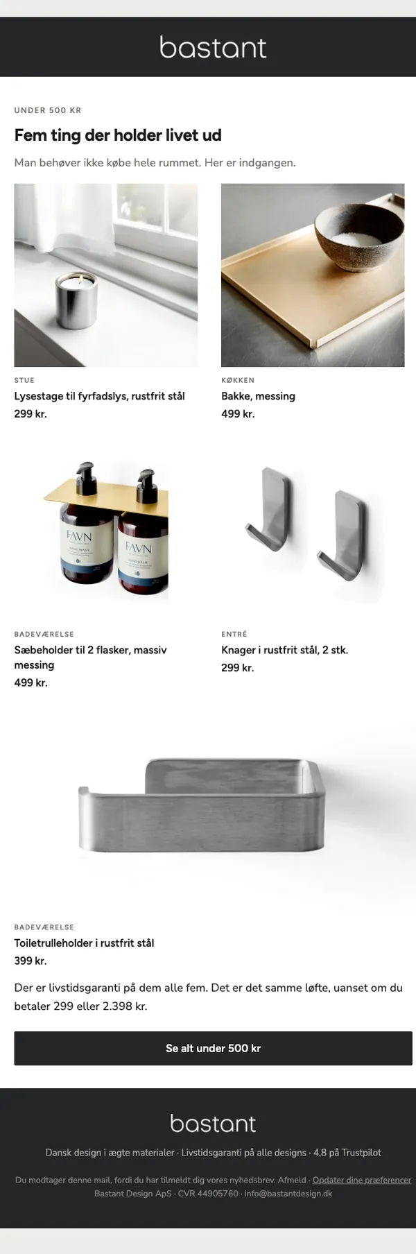 Campaign · Under 500 kr.
