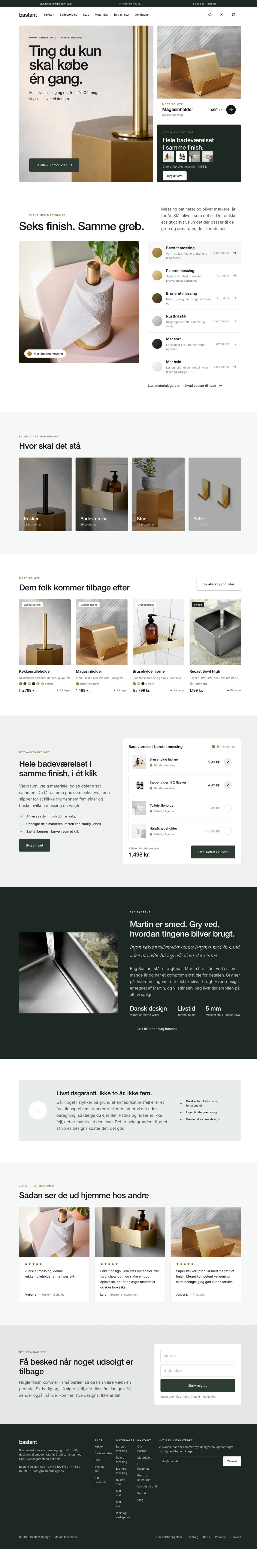 bastantdesign.dk · Home