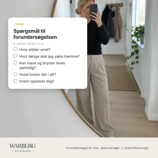 Meta ad for Warberg Klinikken (W12)