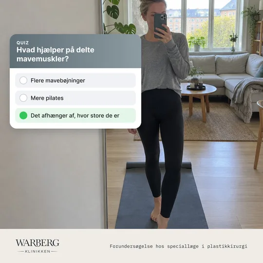 Meta ad for Warberg Klinikken (W24)