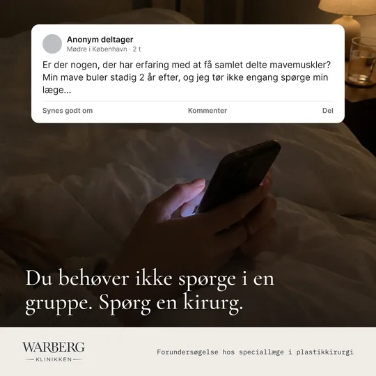 Meta ad for Warberg Klinikken (W25)
