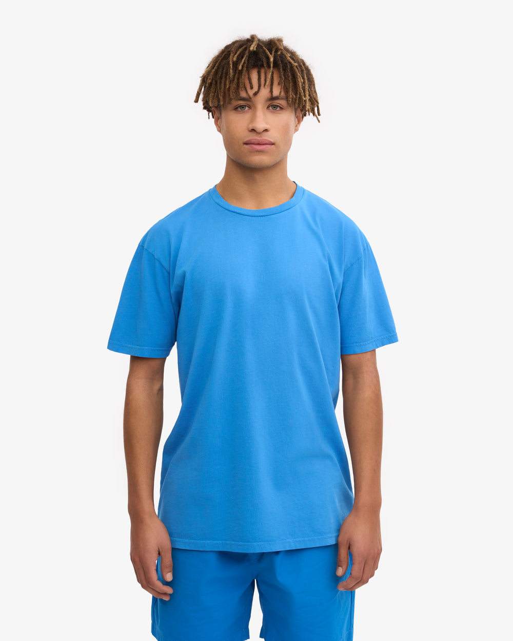 Classic Organic Tee — Pacific Blue